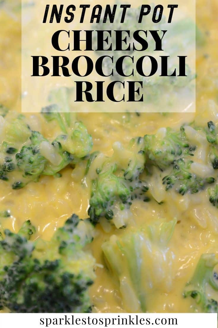 instant pot cheesy broccoli