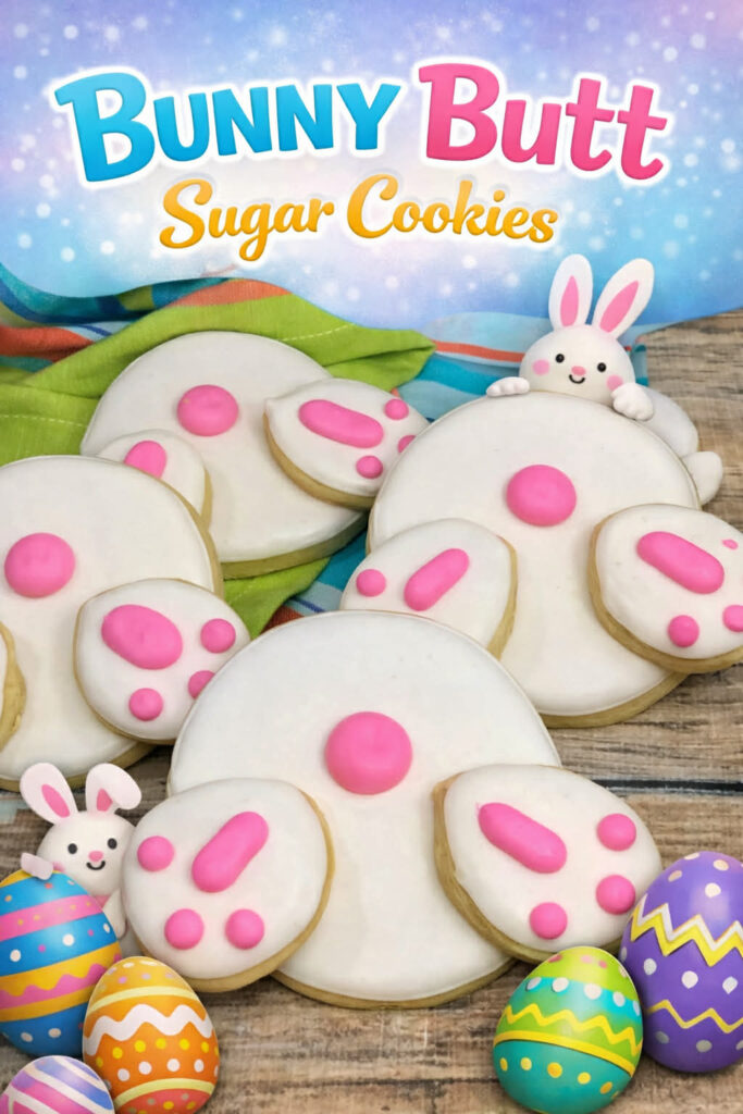 bunny butt cookies pin new