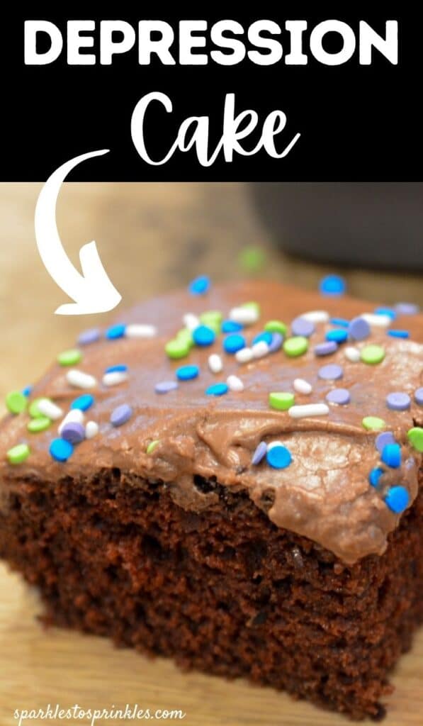 Depression Cake Sparkles to Sprinkles