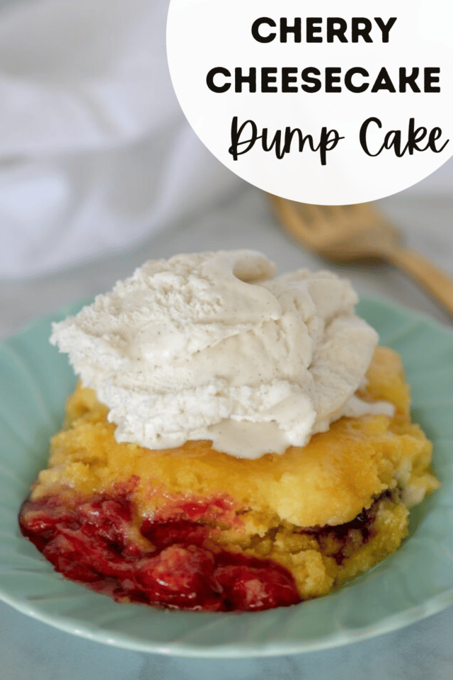 Cherry Cheesecake Dump Cake Sparkles to Sprinkles