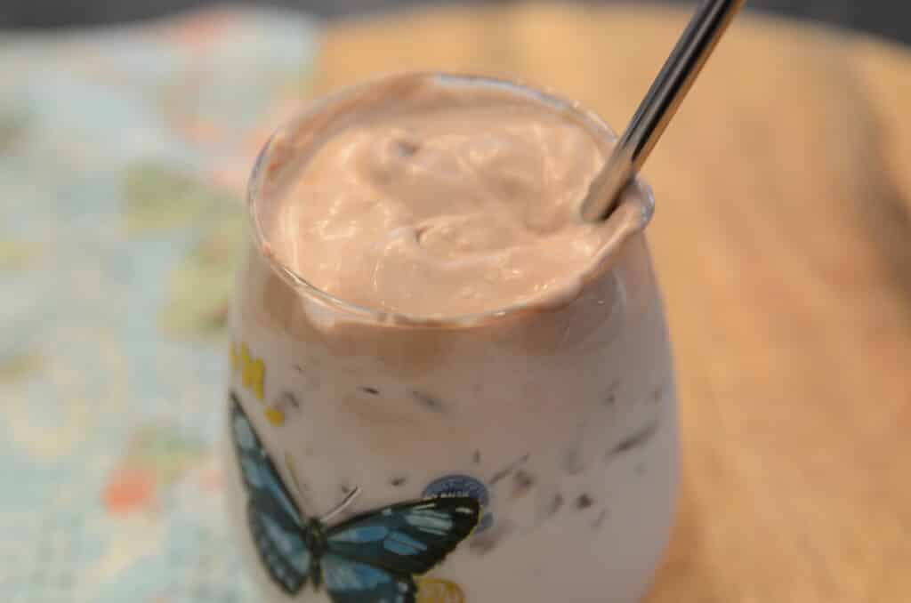 Nutella Whipped Dalgona Coffee