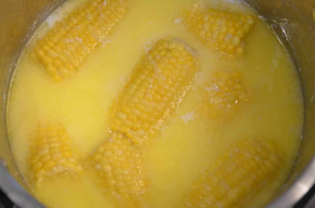 Instant Pot Corn on the Cob with Milk & Butter