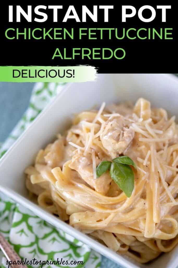 instant pot chicken fettuccini alfredo