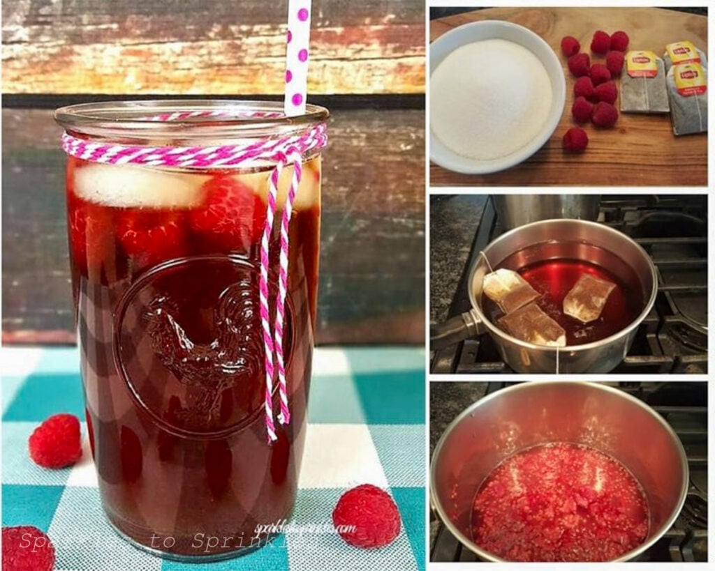 raspberry iced tea