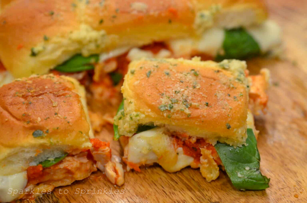 chicken parmesan sliders