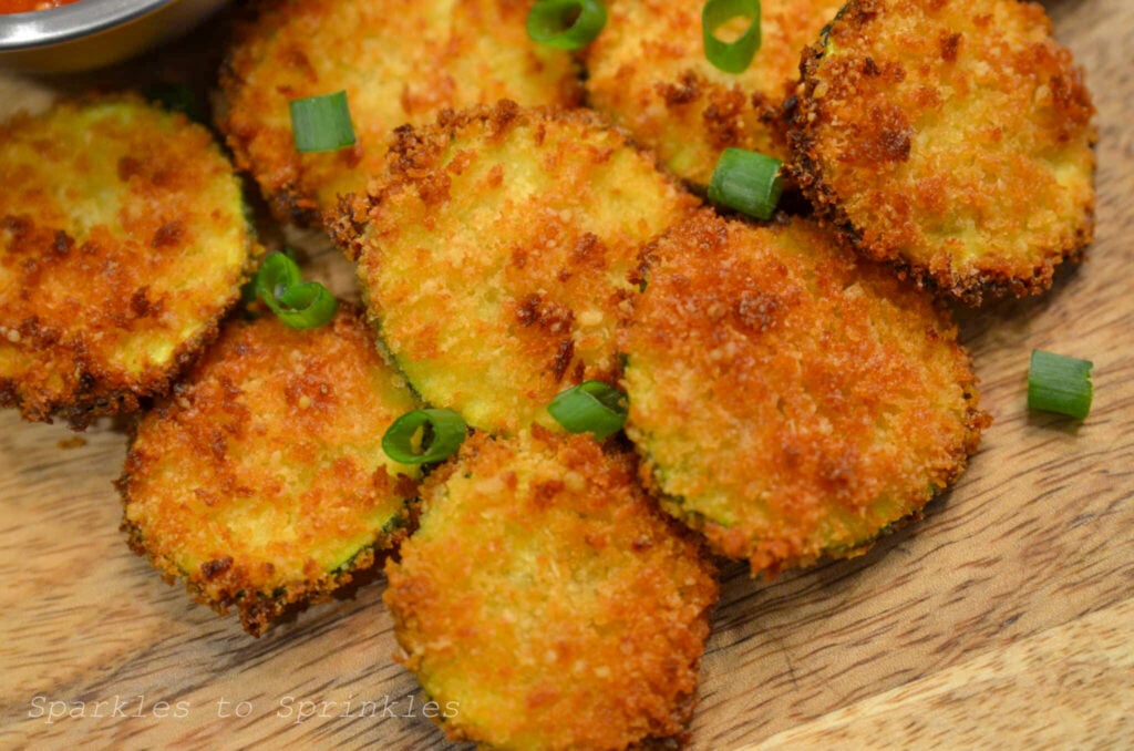 air fryer zucchini chips