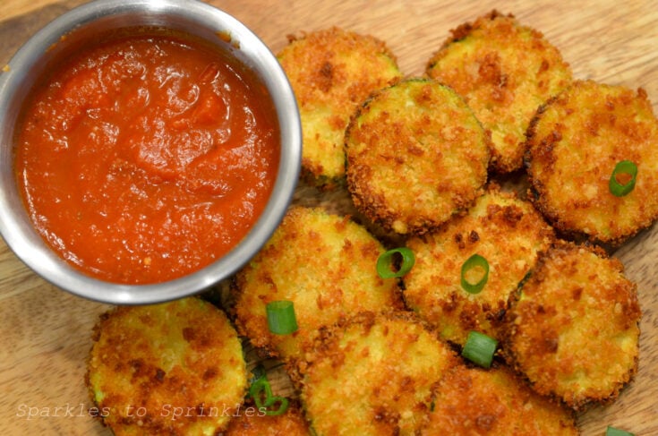 air fryer zucchini chips