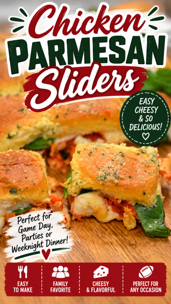 chicken parmesan sliders pin new
