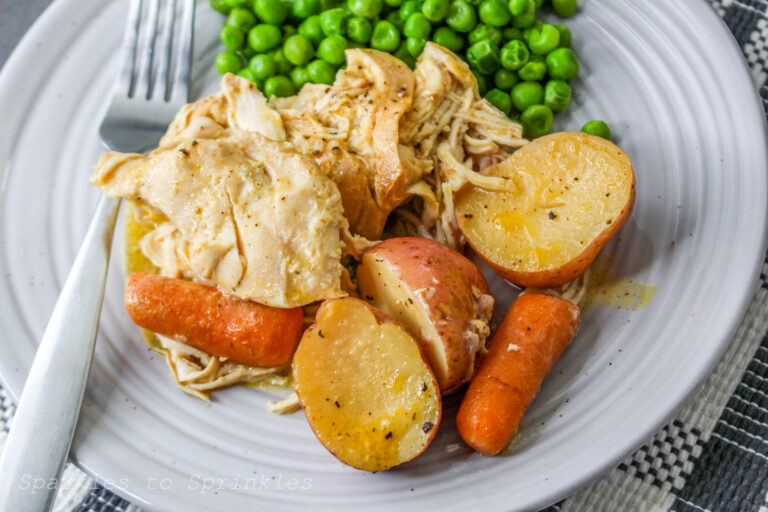 Crockpot Ranch Chicken and Potatoes Sparkles to Sprinkles