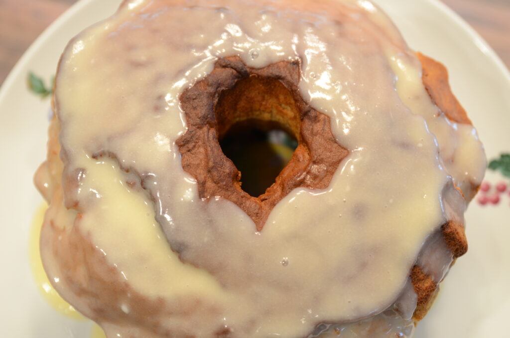 air fryer banana cake