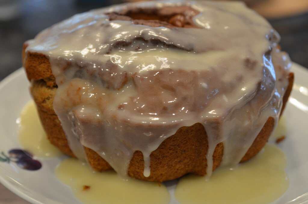 air fryer banana cake
