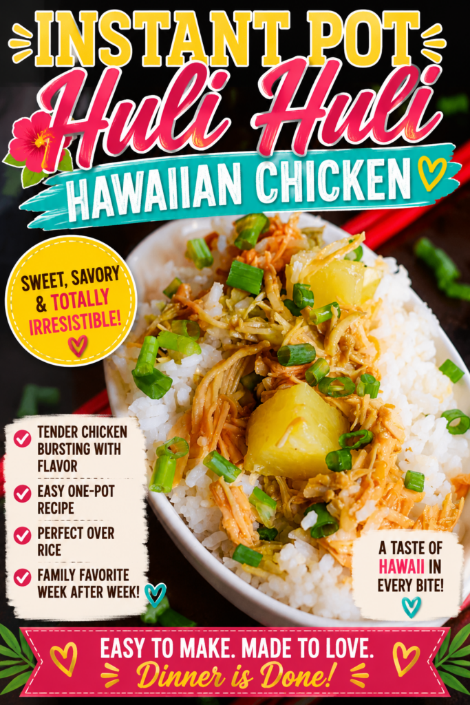 instant pot huli huli hawaiian chicken pin new