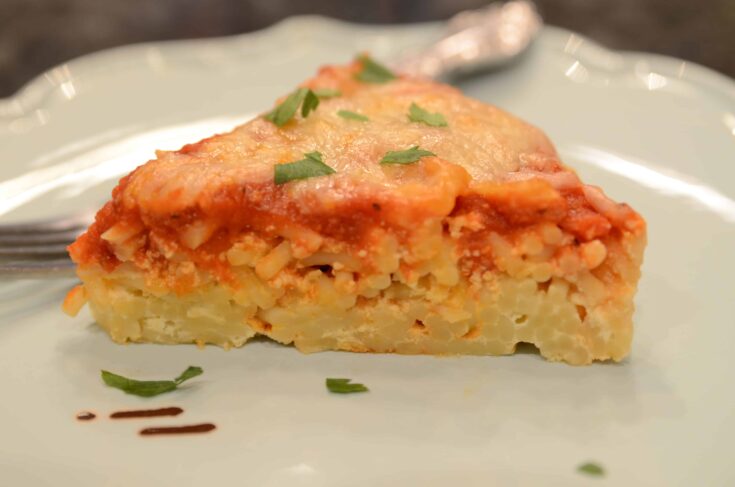spaghetti pie