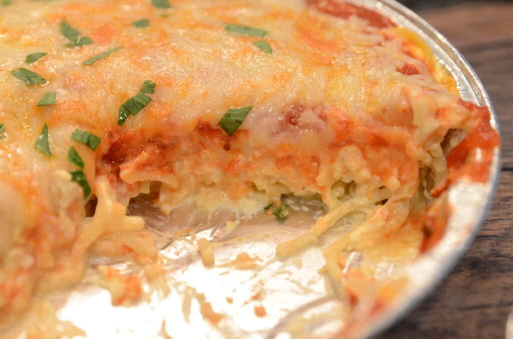 spaghetti pie