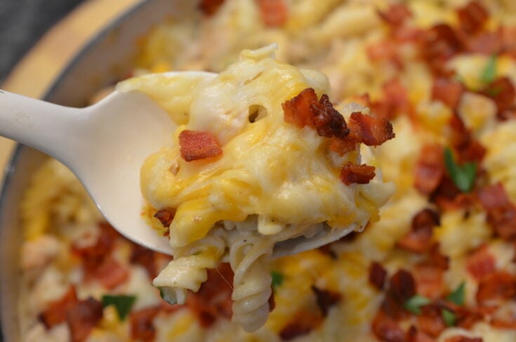 chicken bacon ranch casserole