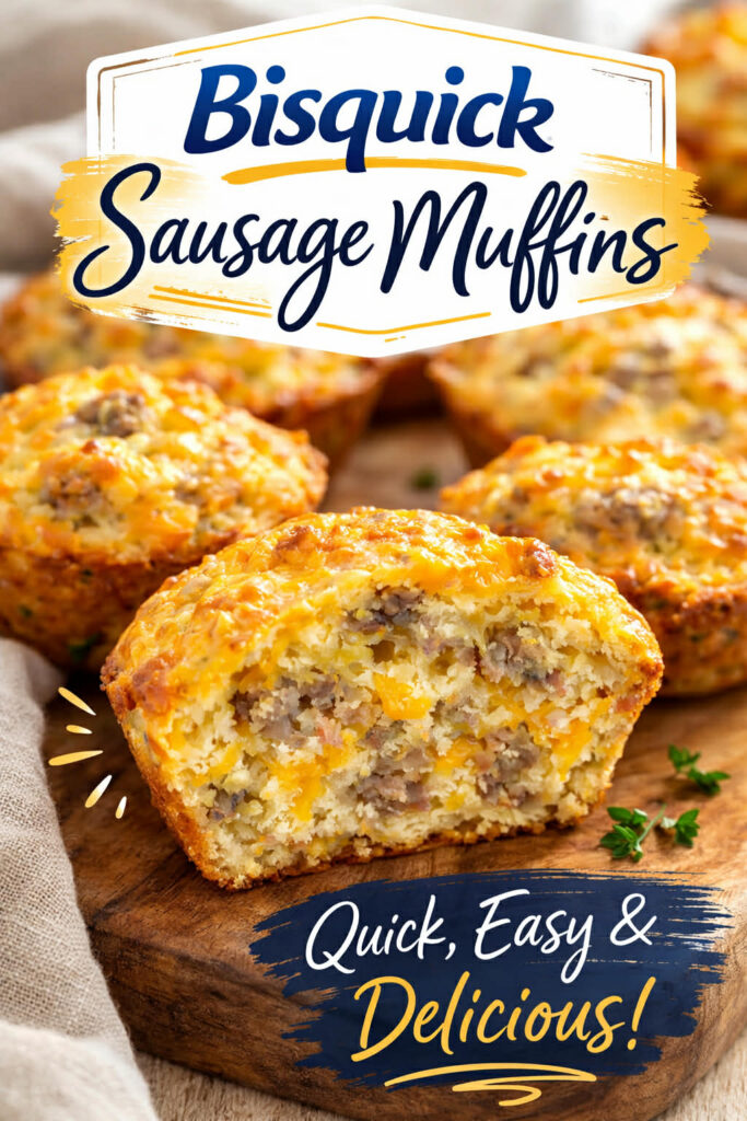 bisquick sausage muffins pin new