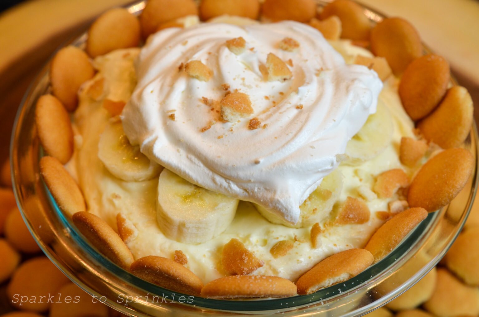 Banana Pudding Dip Sparkles to Sprinkles