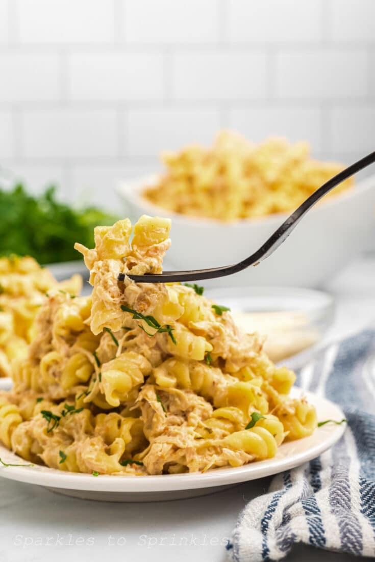 Crock Pot Olive Garden Chicken Pasta Sparkles to Sprinkles