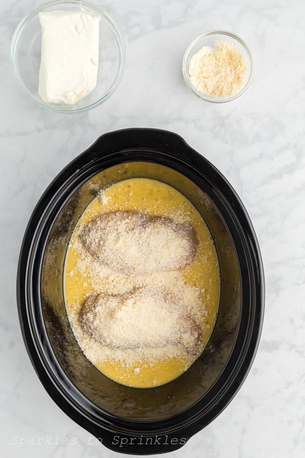 Crock Pot Olive Garden Chicken Pasta Sparkles to Sprinkles