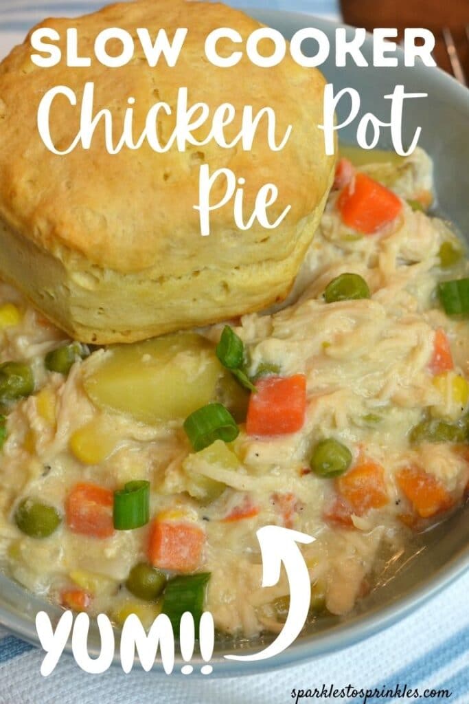 slow cooker chicken pot pie