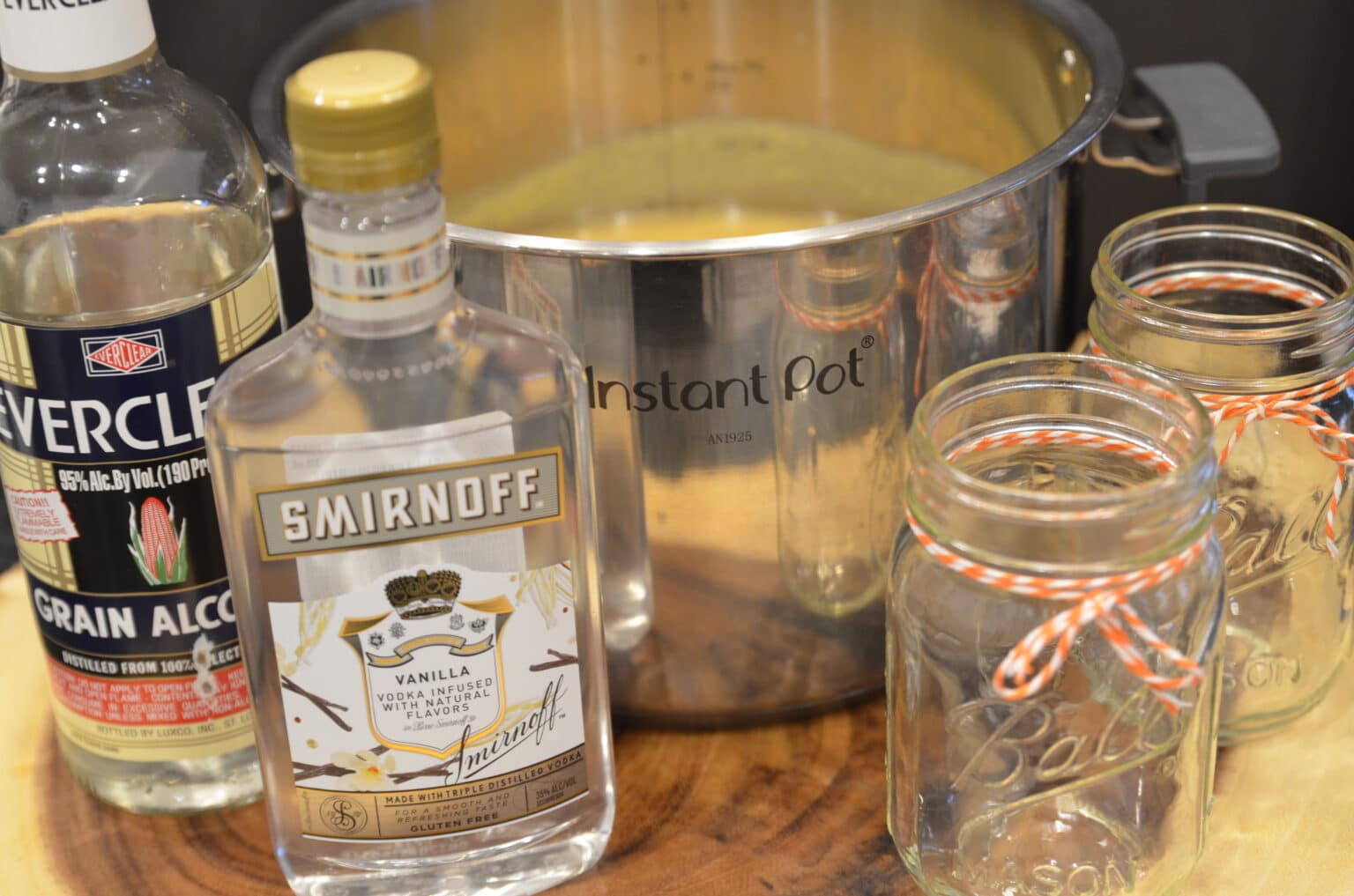 Instant Pot Creamsicle Moonshine Sparkles to Sprinkles