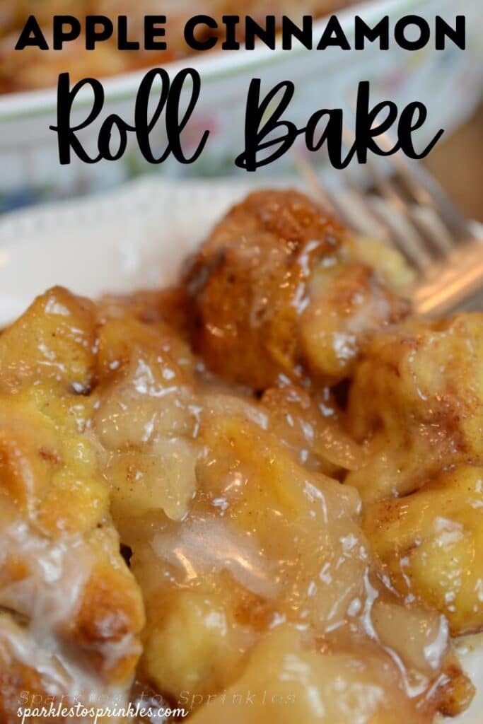 Apple Cinnamon Roll Bake