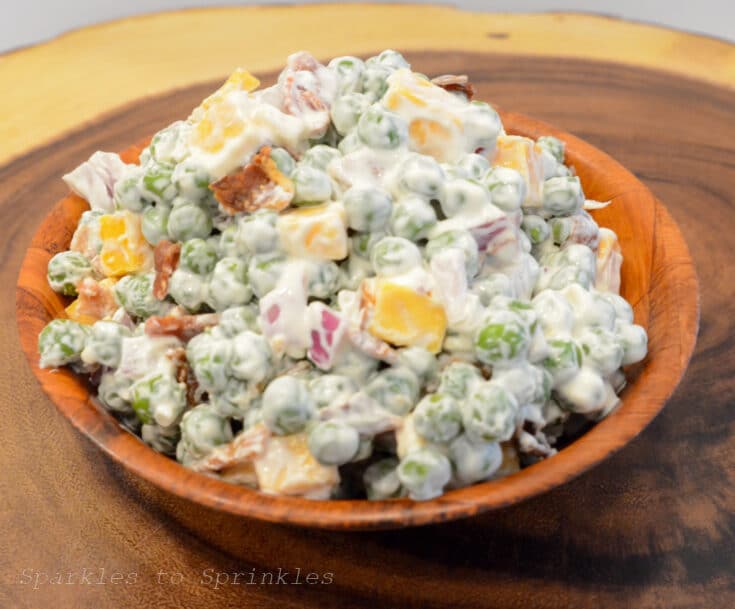 classic pea salad