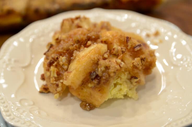 apple pie french toast casserole