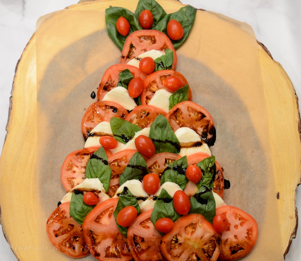caprese christmas tree