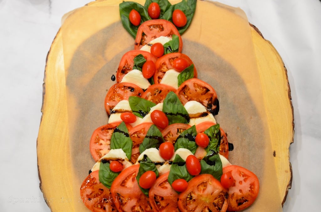 caprese christmas tree