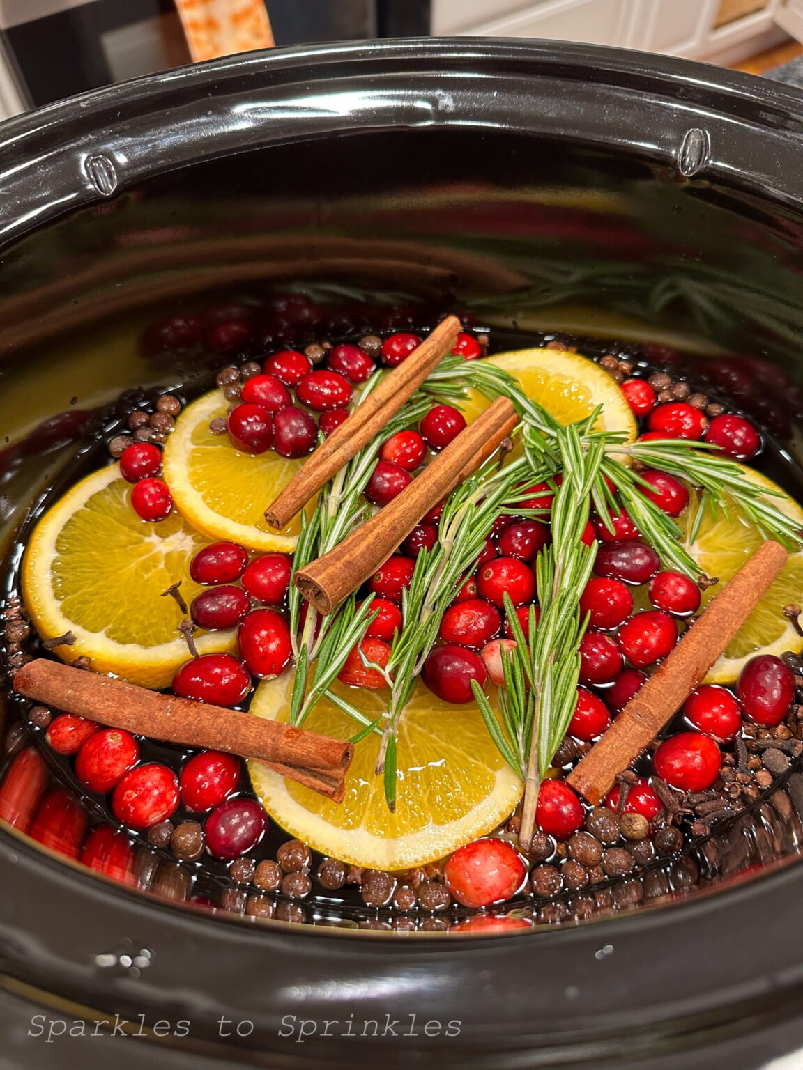 Crock Pot Potpourri Sparkles to Sprinkles