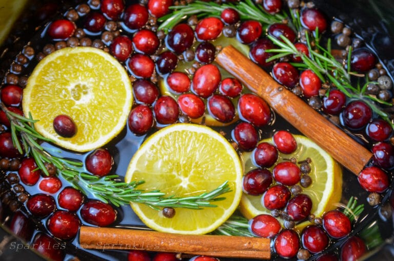 Crock Pot Potpourri Sparkles to Sprinkles