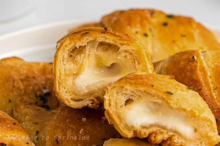 Air Fryer Cheese Stuffed Crescent Rolls