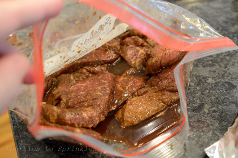 Ninja Foodi Beef Jerky Sparkles to Sprinkles