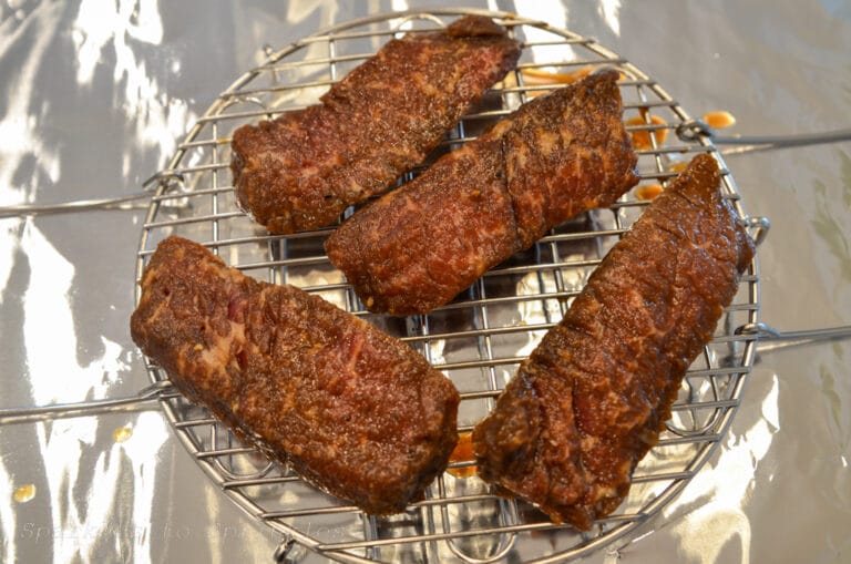 Ninja Foodi Beef Jerky Sparkles to Sprinkles