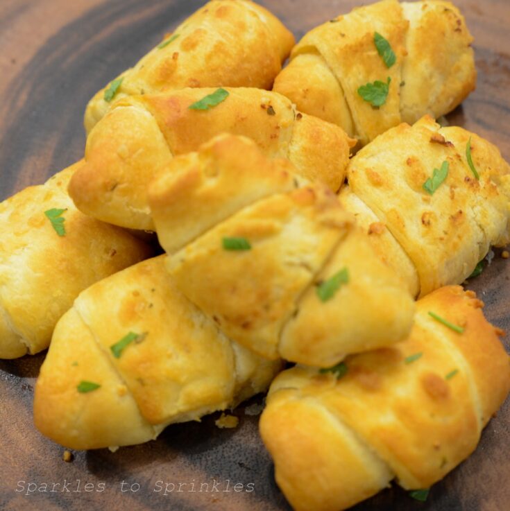 Air Fryer Cheese Stuffed Crescent Rolls