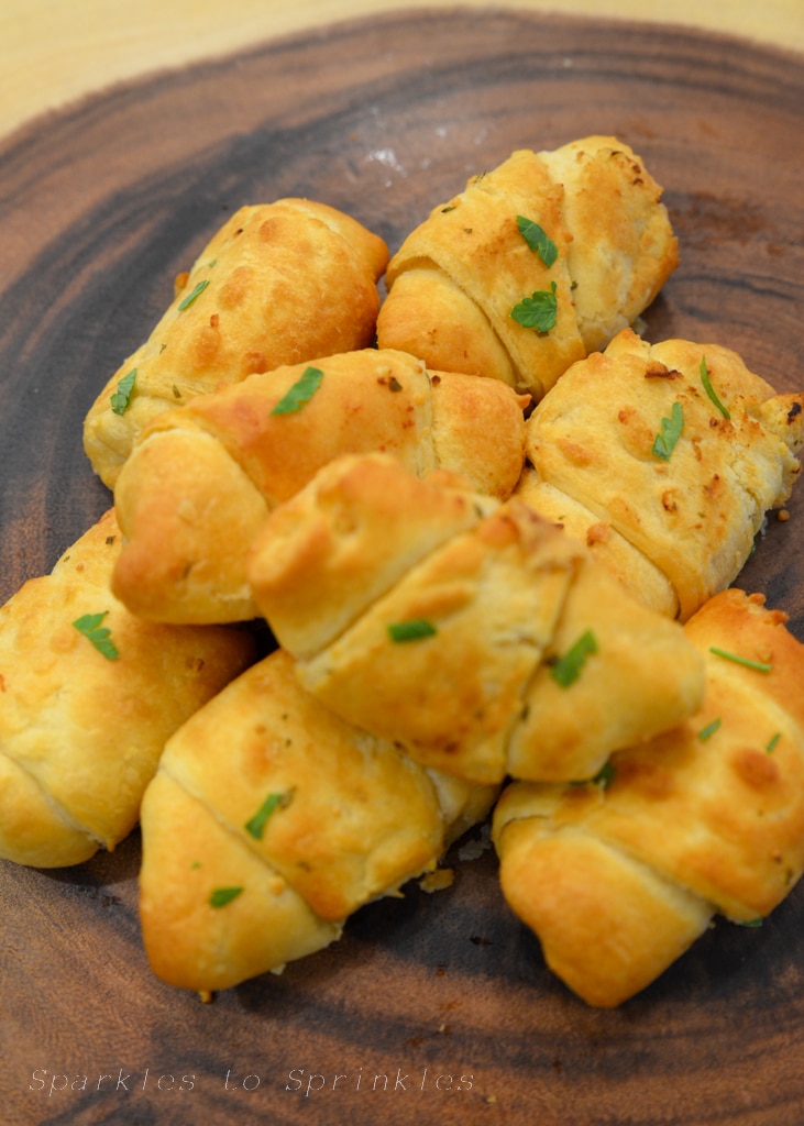 Air Fryer Cheese Stuffed Crescent Rolls