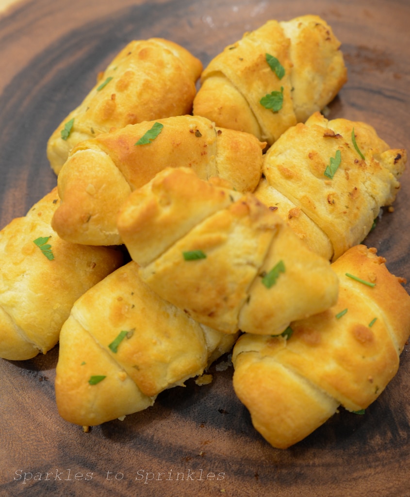 Air Fryer Cheese Stuffed Crescent Rolls