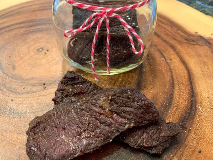 Ninja Foodi Beef Jerky Sparkles to Sprinkles