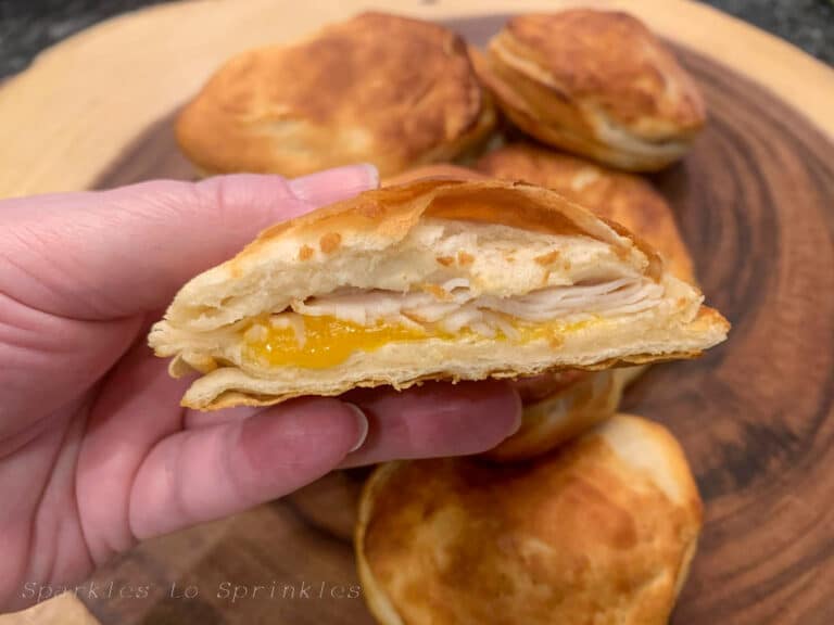 air fryer homemade hot pockets