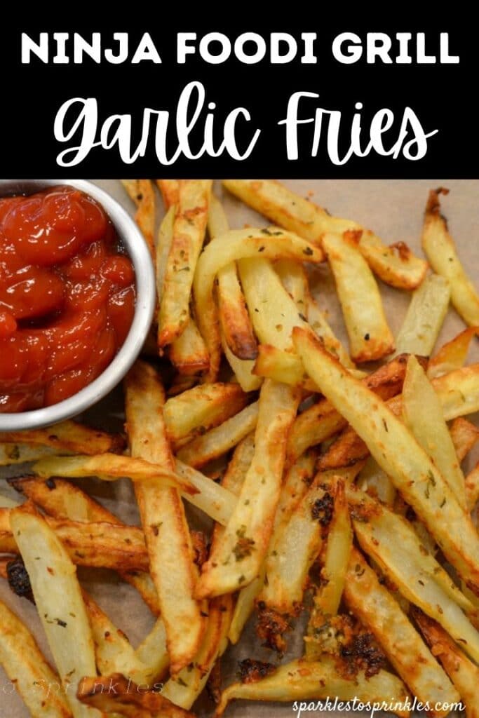 ninja foodi grill garlic fries
