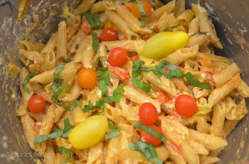Instant Pot TikTok Tomato & Feta Pasta Sparkles to Sprinkles