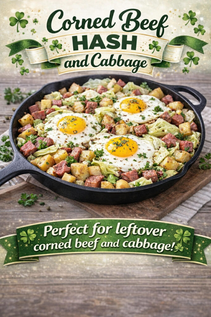 corned beef hash and cabbage pin new