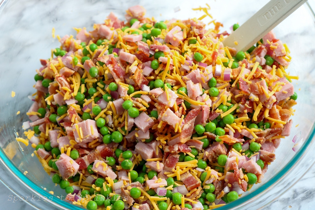 ham and pea salad