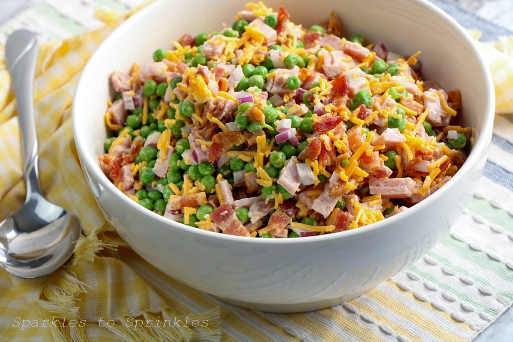 ham and pea salad