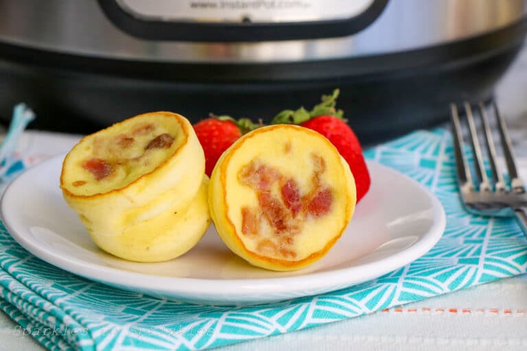 Instant Pot Starbucks Copycat Bacon Gruyere Egg Bites