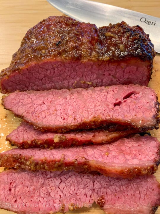 Air Fryer Corned Beef Sparkles to Sprinkles
