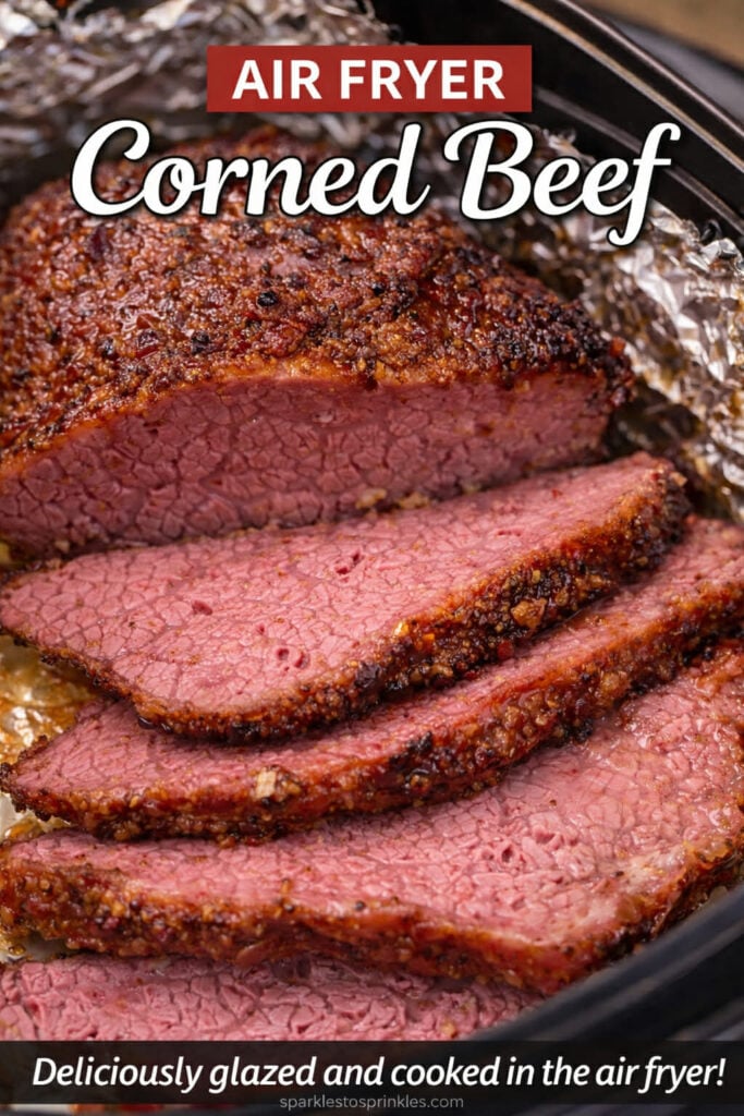 air fryer corned beef. pin