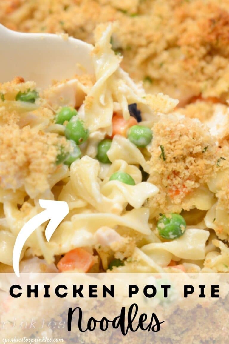 Chicken Pot Pie Noodles Sparkles to Sprinkles
