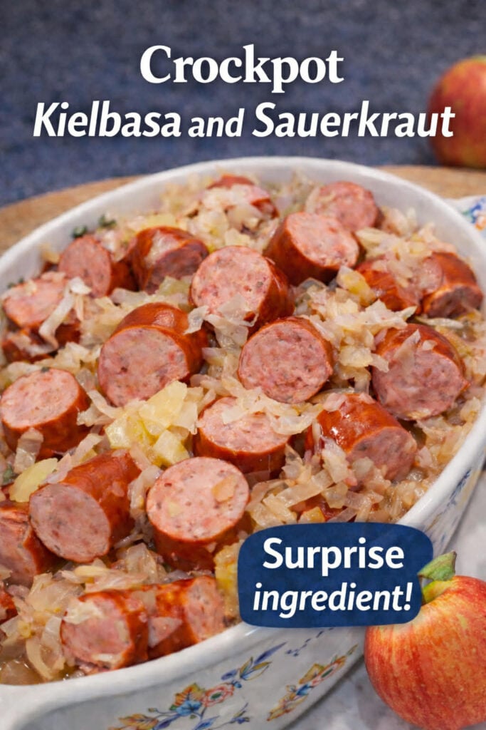 crockpot kielbasa and sauerkraut